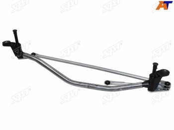 1 329 р. Трапеция стеклоочистителя Renault Logan 14-22  Sandero 14-22  Sandero Stepway 14-22 SAT ST-197-0001  с доставкой в г. Воронеж. Увеличить фотографию 1