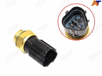 559 р. Датчик температуры включения вентилятора VOLKSWAGEN Polo 10-SKODA Rapid 12- SAT ST-1J0 959 481 A  с доставкой в г. Воронеж. Увеличить фотографию 1