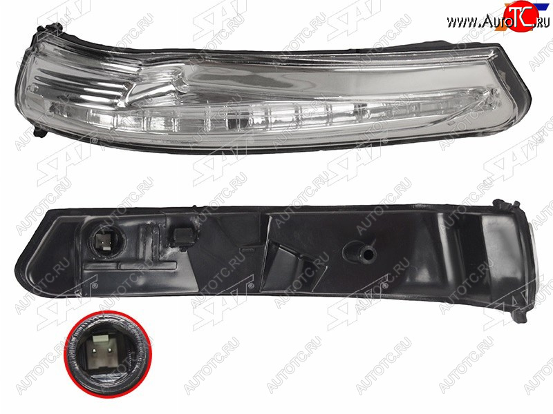 999 р. Поворот в зеркало KIA CERATOFORTE 13-19 LH                                                          SAT ST-202-0015  с доставкой в г. Воронеж