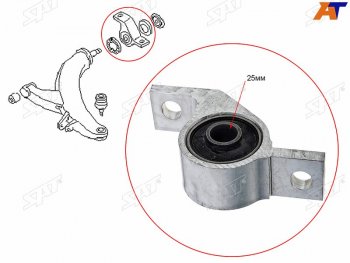 1 199 р. Сайлентблок Subaru Forester 97-08  Impreza 92-07  Legacy 93-98  Outback 94-03 (Перед Слева) SAT ST-20201-AC110  с доставкой в г. Воронеж. Увеличить фотографию 1