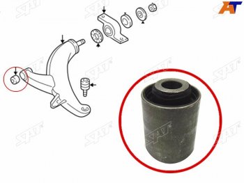 349 р. Сайлентблок Mazda 6 07-12  Subaru Forester 97-08  Impreza 92-07  Legacy 89-03  Outback 94-03 (Пе SAT ST-20201-FC020  с доставкой в г. Воронеж. Увеличить фотографию 1