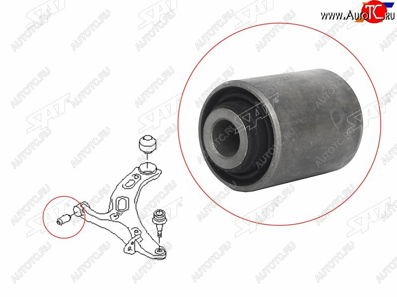 349 р. Сайлентблок Subaru Forester 07-19  Impreza 07-16  Legacy 03-15  Outback 03-15 SAT ST-20204AG030  с доставкой в г. Воронеж