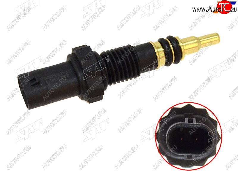 639 р. Датчик температуры ОЖ BMW E70 E71 E60 F10 E90 F30 SAT ST-206-0035  с доставкой в г. Воронеж