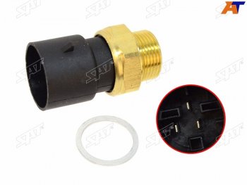 669 р. Датчик температуры ОЖ OPEL ASTRA F 91-01 CORSA AB 82-00 VECTRA AB 88-03 SAT ST-206-0046  с доставкой в г. Воронеж. Увеличить фотографию 1