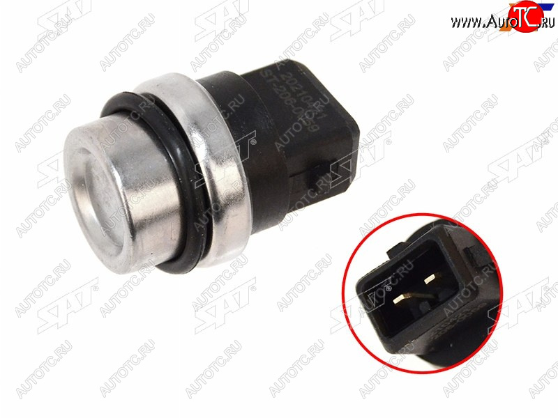 339 р. Датчик температуры ОЖ VW POLO 85-94GOLF 2,3AUDI 80 87-94 SAT ST-206-0059  с доставкой в г. Воронеж