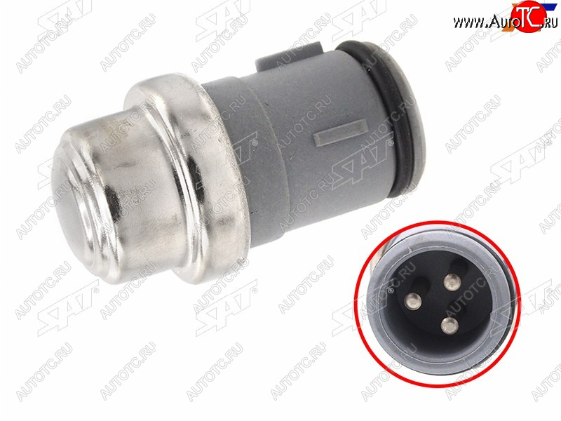 319 р. Датчик температуры ОЖ AUDI 80100 A6 90-00 SAT ST-206-0063  с доставкой в г. Воронеж