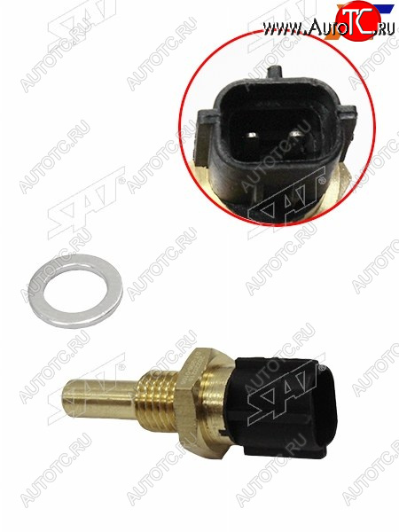 459 р. Датчик температуры ОЖ MAZDA MPV 92- BT-50 06- SAT ST-206-0105  с доставкой в г. Воронеж