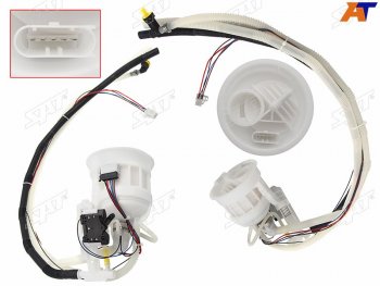 5 299 р. Фильтр топивный с датчиком уровня 2,02,63,03,23,55,0 MERCEDES E-Class (W211) 02- SAT ST-211 470 39 94  с доставкой в г. Воронеж. Увеличить фотографию 1