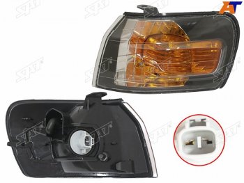 1 299 р. Габарит Toyota Corolla (E110) 95-97 (Слева чёрный) SAT ST-212-1592BL  с доставкой в г. Воронеж. Увеличить фотографию 2