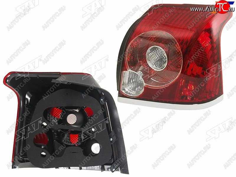 4 749 р. Фонарь задний правый SAT  Toyota Avensis  T250 седан (2006-2008) рестайлинг  с доставкой в г. Воронеж