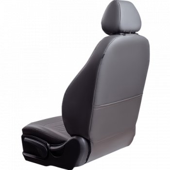 6 199 р. Комплект чехлов для сидений, (РЗСиС 60/40 Илана+Орегон), ТУРИН Lord Autofashion Chevrolet Niva 2123 дорестайлинг (2002-2008) (серый, вставка серая, строчка серая)  с доставкой в г. Воронеж. Увеличить фотографию 7