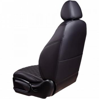 13 949 р. Комплект чехлов для сидений (РЗСиС 60/40 2Г Орегон) БАЙРОН Lord Autofashion   Chevrolet Niva  2123 (2009-2020) рестайлинг (черный, вставка черная, строчка черная)  с доставкой в г. Воронеж. Увеличить фотографию 4