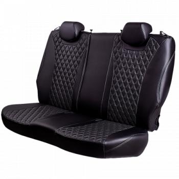 13 949 р. Комплект чехлов для сидений (РЗСиС 60/40 2Г Орегон) БАЙРОН Lord Autofashion   Chevrolet Niva  2123 (2009-2020) рестайлинг (черный, вставка черная, строчка черная)  с доставкой в г. Воронеж. Увеличить фотографию 5