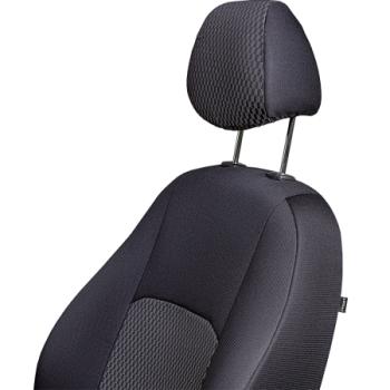 3 799 р. Комплект чехлов для сидений (1+2 мес. Жаккард) ДУБЛИН Lord Autofashion  CITROEN Jumper  290 (2014-2022), Fiat Ducato  290 (2014-2025), Peugeot Boxer  290 (2014-2025) (черный, Прямоугольник черный)  с доставкой в г. Воронеж. Увеличить фотографию 6