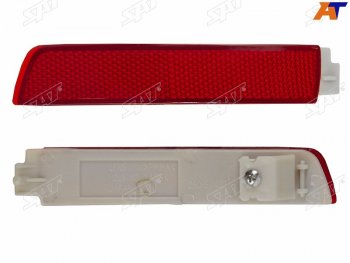 479 р. Отражатель в задний бампер NISSAN JUKE 10-14 RHSENTRA 14-17 SYLPHY 12-20INFINITI FX35FX37 08-13 SAT ST-215-2901R  с доставкой в г. Воронеж. Увеличить фотографию 1