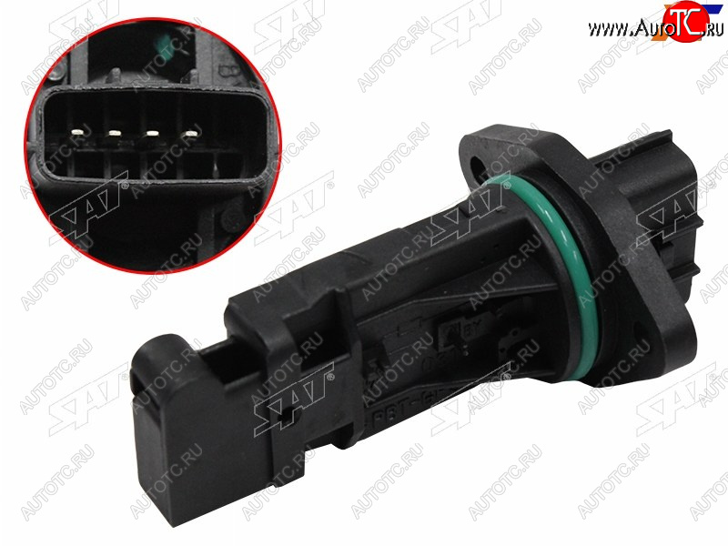 2 999 р. Датчик расхода воздуха EJ204EJ253EJ254 FORESTERIMPREZALEGACY 97-03 (4 контакта) SAT ST-22794-AA000  с доставкой в г. Воронеж