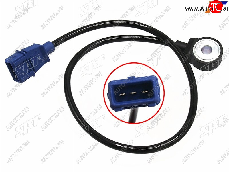 499 р. Датчик детонации VW GOLF 89-02 JETTA 88-99 PASSAT 90-01 SAT ST-230-0010  с доставкой в г. Воронеж