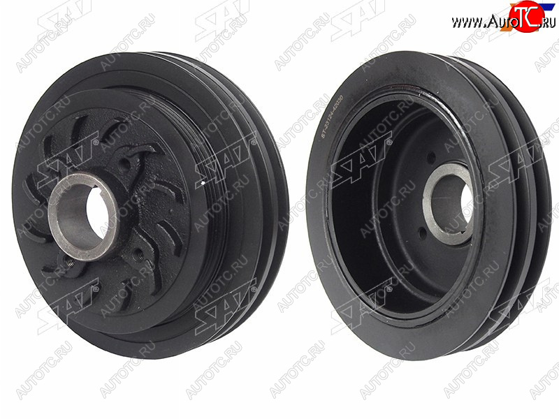 4 899 р. Шкив коленвала HYUNDAI H-1STAREX 97-07PORTER 04-KIA BONGO 06-PREGIO 97-05 2001- двиг. D4BH4D56 SAT ST-23124-42030  с доставкой в г. Воронеж