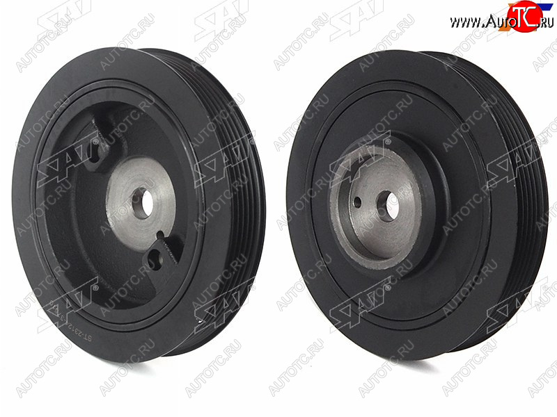 1 599 р. Шкив коленвала HYUNDAI TUCSON 2004-2010TRAJET 00-06COUPE 01-09SANTA FE(BB)00-06SONATA 01-05XGX SAT ST-23124-37510  с доставкой в г. Воронеж