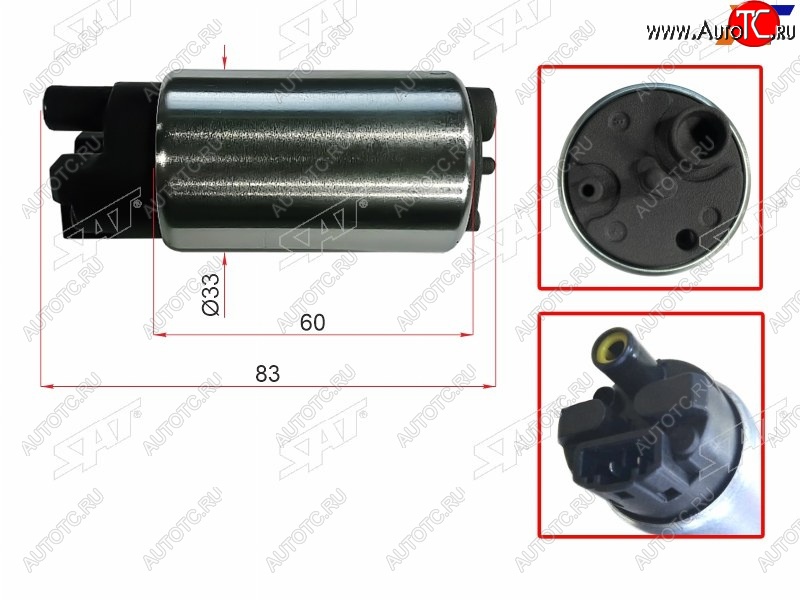 1 199 р. Насос топливный 2ARFXE3ZRFAE2ARFE1AZFE HARRIERNX200300HRAV4 SAT ST-23220-36011  с доставкой в г. Воронеж