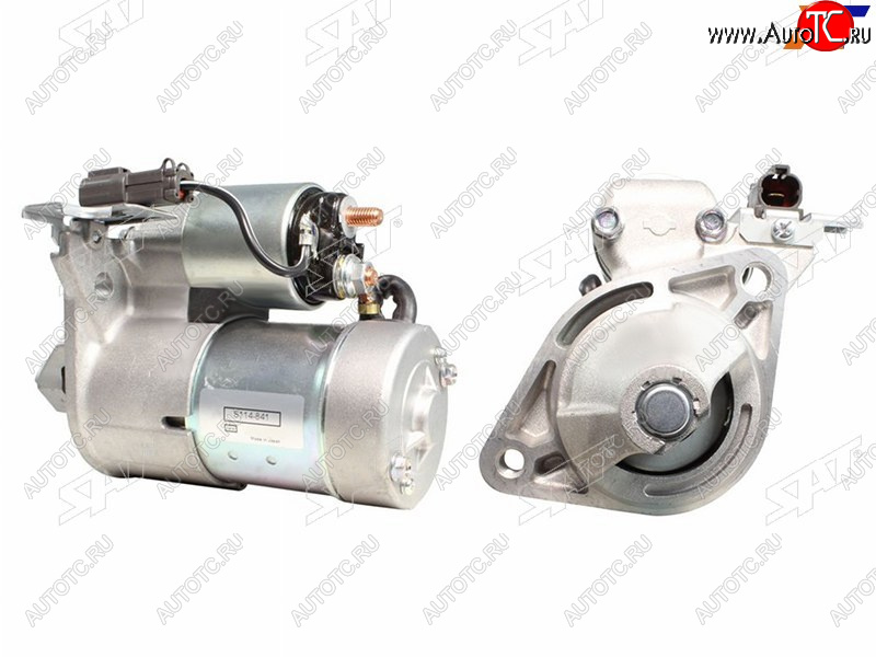 4 749 р. Стартер Nissan Bluebird Sylphy 00-05 (1,4 kW Z=8 (восстановленный)) SAT ST-23300-6N160  с доставкой в г. Воронеж