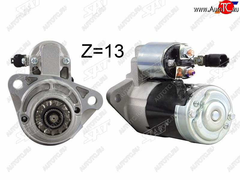 6 549 р. Стартер Nissan Murano 02-08  Teana 03-08 (1,4 kW Z=13)                                             SAT ST-23300-CA00AN  с доставкой в г. Воронеж