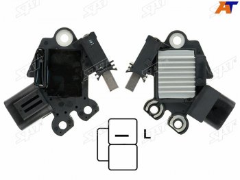 689 р. Реле-регулятор напряжения генератора KIA OPTIMAMAGENTISHYUNDAI COUPESANTA FESONATA 00- G6BA SAT ST-235-0005  с доставкой в г. Воронеж. Увеличить фотографию 2