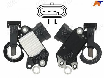 779 р. Реле-регулятор напряжения генератора DAEWOOCHEVROLET LACETTINUBIRA 04-13 F14D3F16D3F18D3 SAT ST-235-0003  с доставкой в г. Воронеж. Увеличить фотографию 2