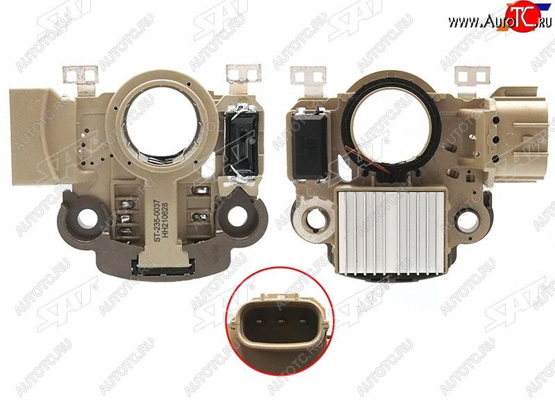 779 р. Реле-регулятор напряжения генератора SUBARU FORESTER 05-IMPREZA 96-LEGACY 98-OUTBACK 00- EJ20#EJ SAT ST-235-0037  с доставкой в г. Воронеж
