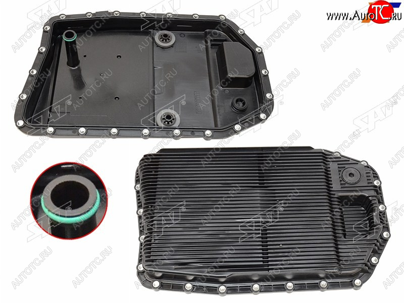4 299 р. Фильтр АКПП SAT BMW X6 E71 дорестайлинг (2008-2012)  с доставкой в г. Воронеж