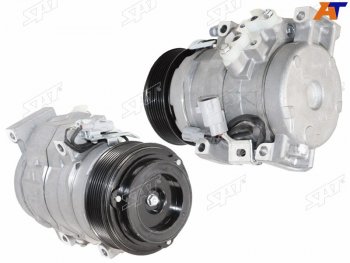17 999 р. Компрессор кондиционера Toyota Land Cruiser Prado (J120) 02-09  Hilux Surf 02-09 SAT ST-245-0008  с доставкой в г. Воронеж. Увеличить фотографию 1