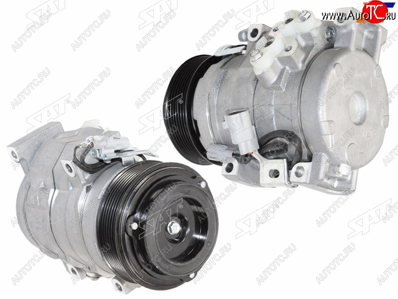 17 999 р. Компрессор кондиционера Toyota Land Cruiser Prado (J120) 02-09  Hilux Surf 02-09 SAT ST-245-0008  с доставкой в г. Воронеж
