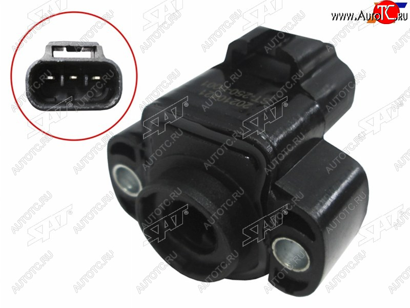 1 579 р. Датчик положения дроссельной заслонки GRAND CHEROKEE 99-05 CHEROKEE 97-01WRANGLER 96-007 SAT ST-250-0001  с доставкой в г. Воронеж