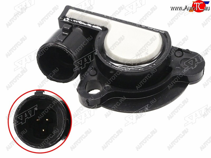 299 р. Датчик положения дроссельной заслонки OPEL ASTRA F 92-98 ASTRA G 98-10 CORSA B 93-02 VECTRA A 89- SAT ST-250-0014  с доставкой в г. Воронеж