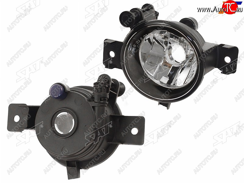 1 599 р. Левая противотуманная фара SAT  BMW X5  E70 (2010-2013) рестайлинг  с доставкой в г. Воронеж