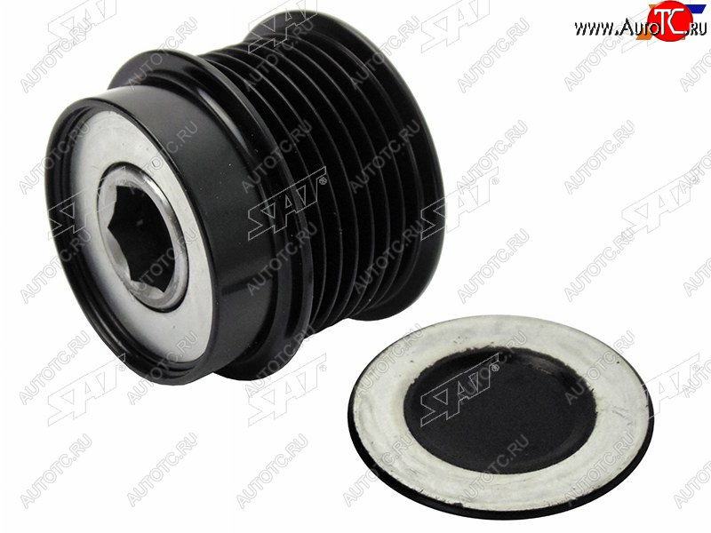 1 399 р. Шкив генератора LEXUS ES 350 13-TOYOTA RAV4 09-SIENNA 07-VENZA 3.5 10-4 RUNNER 4.0 01- SAT ST-27415-0W131  с доставкой в г. Воронеж