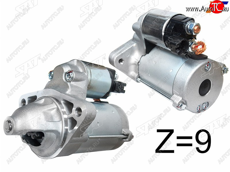 6 999 р. Стартер Toyota Hiace 04-20  Hilux Pick Up 04-15  Land Cruiser Prado (J120) 02-07  Fortuner 04-15 SAT ST-28100-75191N  с доставкой в г. Воронеж