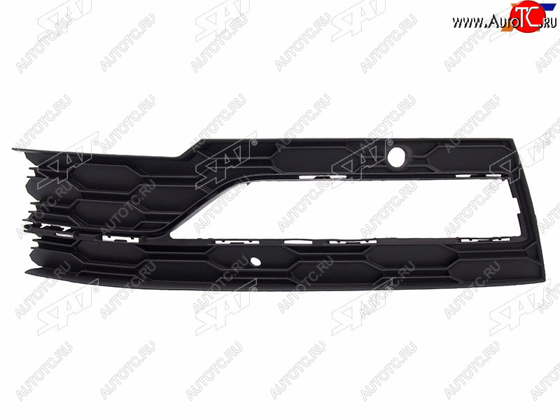 699 р. Левая оправа ДХО (под сонар) SAT  Skoda Octavia  A8 (2019-2022) универсал (молдинг хром)  с доставкой в г. Воронеж