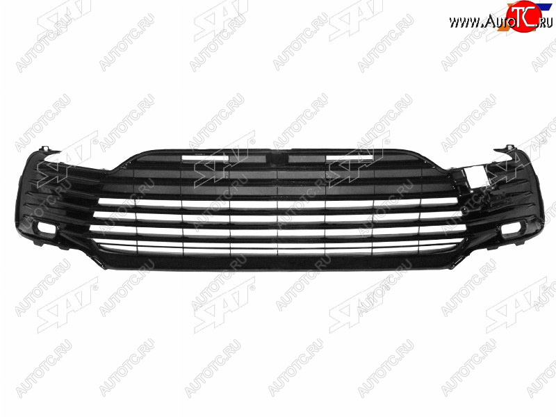 6 499 р. Нижняя решетка переднего бампера (с отверстием под ПТФ) SAT  Toyota Camry  XV70 (2020-2025) рестайлинг  с доставкой в г. Воронеж