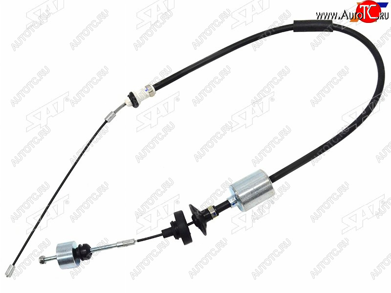 1 459 р. Трос стояночного тормоза SAT Nissan Almera G15 седан (2012-2019)  с доставкой в г. Воронеж