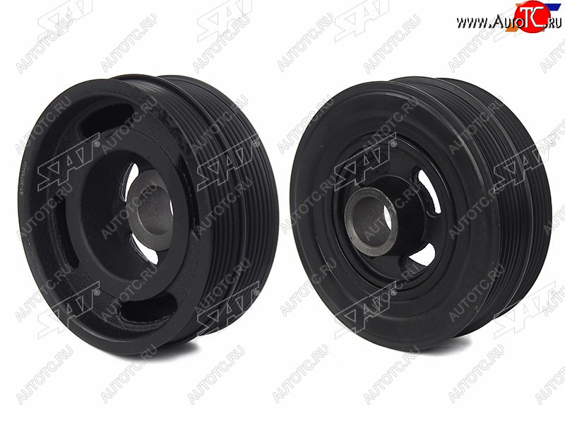 2 859 р. Шкив коленвала FORD FOCUS 04-14MONDEO 07-14FIESTA 01-FUSION 01-08C-MAX 03-10VOLVO S40V50 04-12 SAT ST-30788499  с доставкой в г. Воронеж