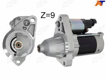 6 849 р. Стартер (9 kW/ Z-11) SAT  Fiat Panda  3 319 (2012-2025), Honda Accord ( 8 CS,  8 CU,  8 CW) (2008-2013), Honda Civic ( FD,  FK,FN,  FB,  FK2,  FC,  FK7) (2005-2019), Honda CR-V  RE1,RE2,RE3,RE4,RE5,RE7 (2007-2012), Honda Stream  2 RN6,RN7, RN8, RN9 (2006-2014)  с доставкой в г. Воронеж. Увеличить фотографию 1