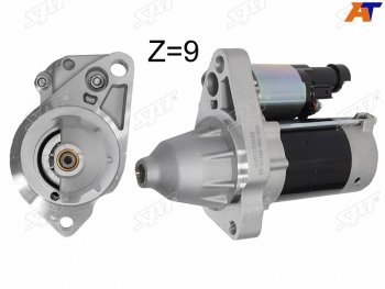 6 349 р. Стартер (1.1 kW/ Z-9) SAT Honda CR-V RE1,RE2,RE3,RE4,RE5,RE7 дорестайлинг (2007-2010)  с доставкой в г. Воронеж. Увеличить фотографию 1