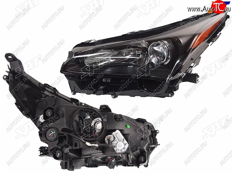 25 549 р. Фара левая (LED, с электрокорректором) SAT Lexus NX200 Z10 дорестайлинг (2014-2017)  с доставкой в г. Воронеж