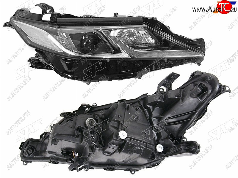 19 999 р. Фара правая (1 LED полоса) SAT  Toyota Camry  XV70 (2020-2025) рестайлинг  с доставкой в г. Воронеж