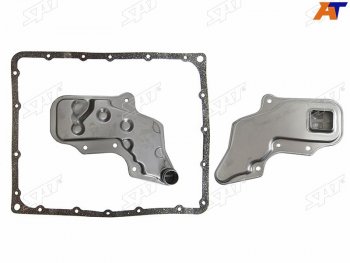 919 р. Фильтр АКПП с прокладкой NISSAN SKYLINE 2,5 (R33) 93-98ELGRAND 3,2 (E50) 97-02 SAT ST-31728-41X02  с доставкой в г. Воронеж. Увеличить фотографию 1