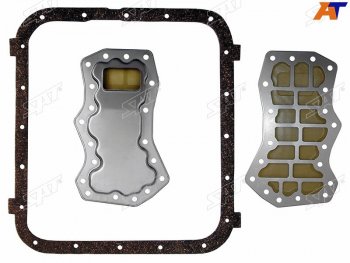 1 499 р. Фильтр АКПП SUBARU FORESTER SF# 97-02SG# 02-08IMPREZA GD# 00-07LEGACY B4 (с прокладкой) SAT ST-31728-AA050  с доставкой в г. Воронеж. Увеличить фотографию 1