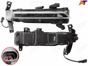 3 599 р. Ходовые огни Chery Tiggo 8 Pro 21-  Tiggo 8 Pro Max 22-24 (Слева) SAT ST-327-CHTG8PROL  с доставкой в г. Воронеж. Увеличить фотографию 1