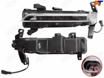 3 599 р. Ходовые огни Chery Tiggo 8 Pro 21-  Tiggo 8 Pro Max 22-24 (Справа) SAT ST-327-CHTG8PROR  с доставкой в г. Воронеж. Увеличить фотографию 1