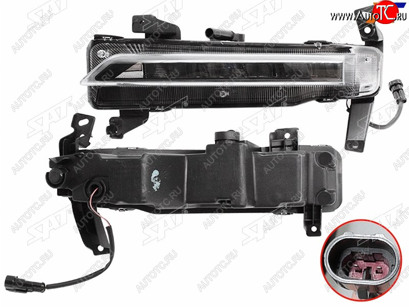 3 599 р. Ходовые огни Chery Tiggo 8 Pro 21-  Tiggo 8 Pro Max 22-24 (Справа) SAT ST-327-CHTG8PROR  с доставкой в г. Воронеж